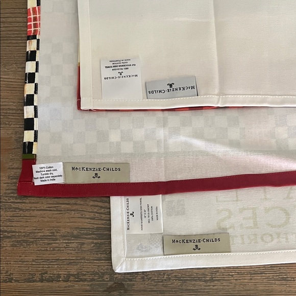 3 MacKenzie-Childs Dish Towels - Picture 5 of 5